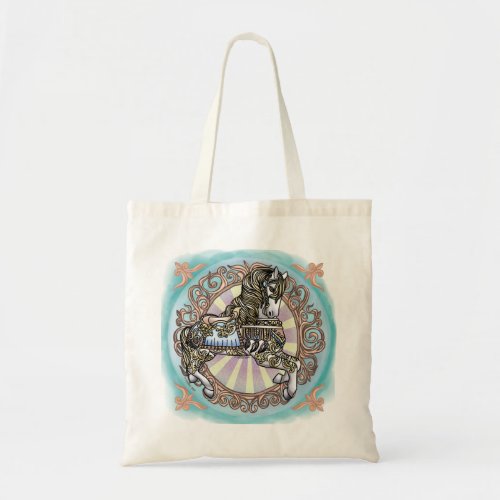 Carousel Horse   Tote Bag