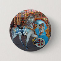Carousel Horse with Cherub!