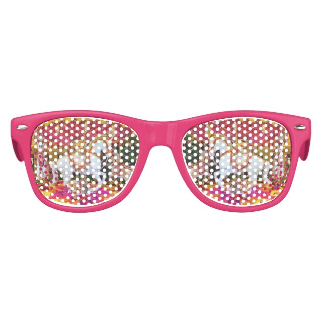 Carousel Horses Kids Sunglasses (Front)