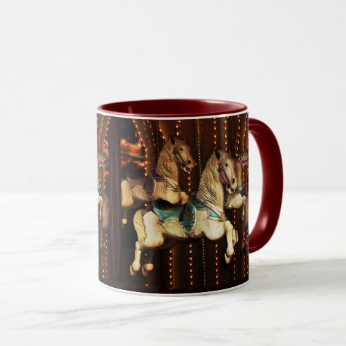 Carousel Horses Mug