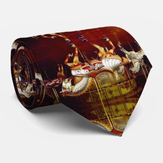 Carousel Horses Neck Tie