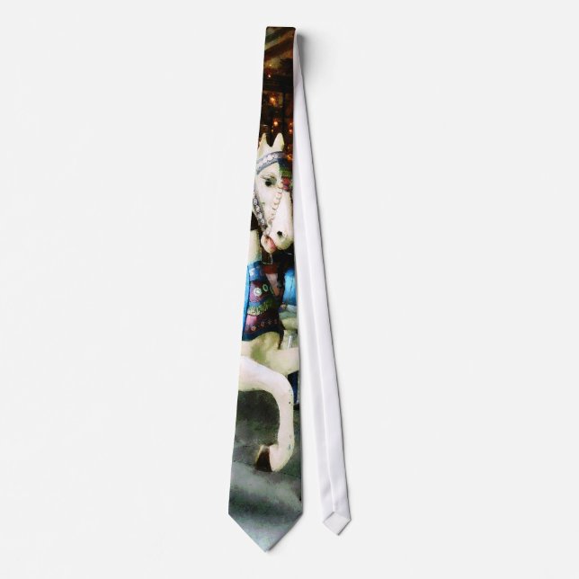 Carousel Horses Neck Tie (Front)