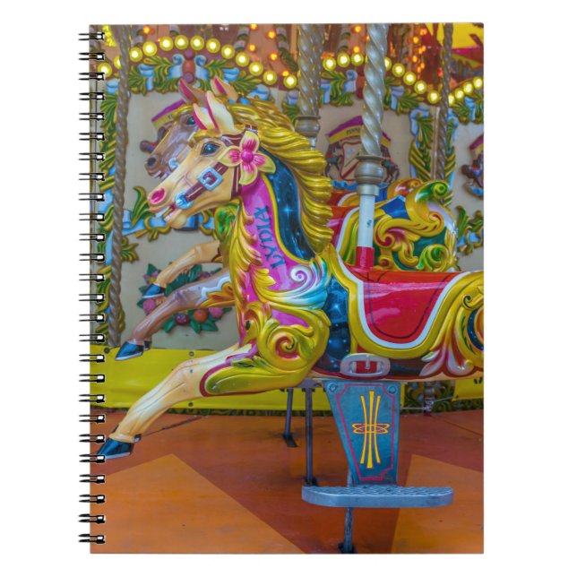 Carousel horses notebook (Front)