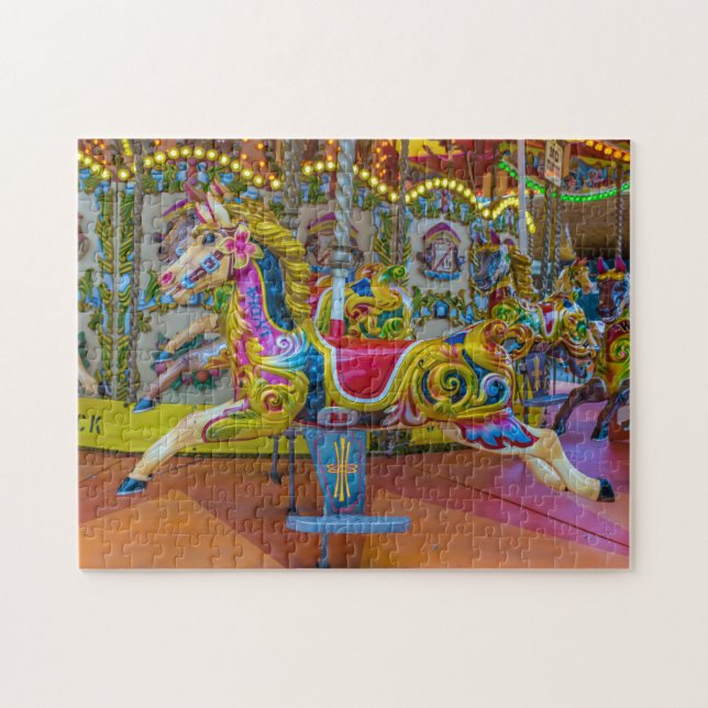 Carousel horses puzzle (Horizontal)