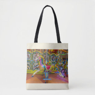 Carousel horses Tote Bag
