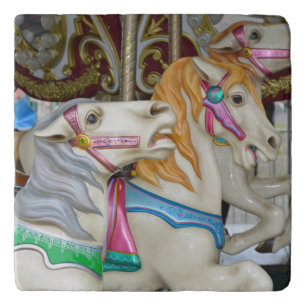 Carousel horses trivet