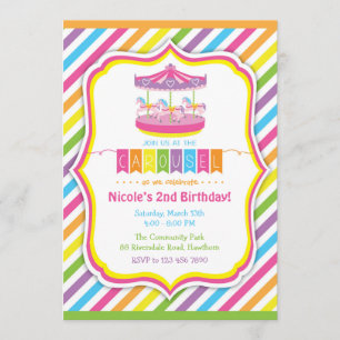Carousel Invitation / Carousel Invite