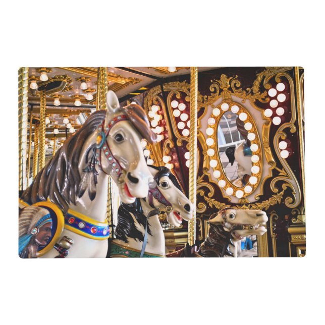 Carousel Laminated Placemats (Front)