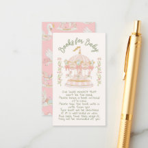 Carousel Merry-go-round books for baby
