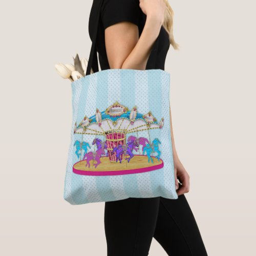 Carousel _ Merry_go_round ToteBag Tote Bag