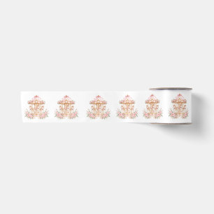 Carousel Of Dreams 1st. Birthday Girl Party Satin Ribbon