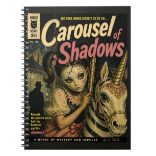 Carousel of Shadows Fantasy Horror Book Cover