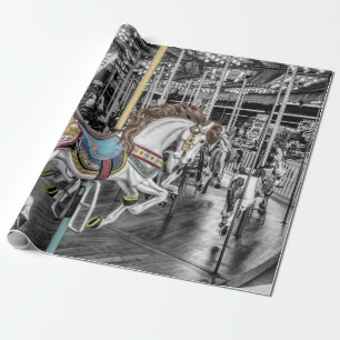 Carousel Photo Wrapping Paper