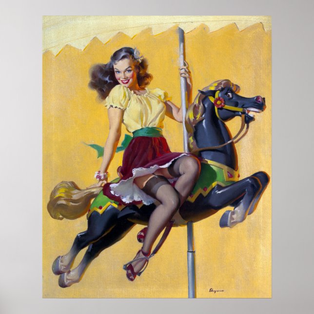 Carousel Pin Up Poster (Front)