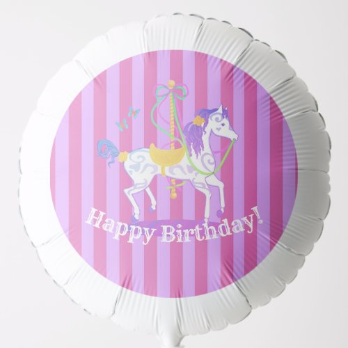 Carousel Pony helium Balloon