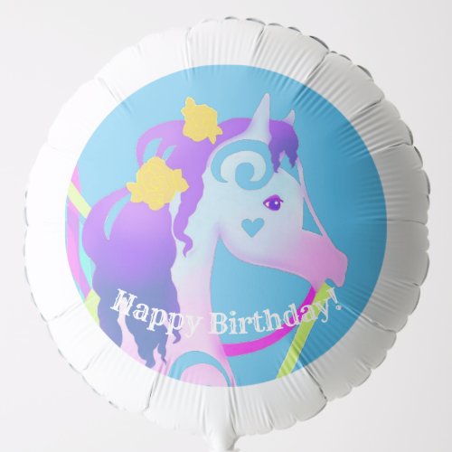 Carousel Pony helium Balloon