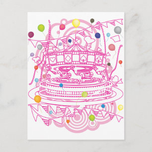 Carousel Postcard