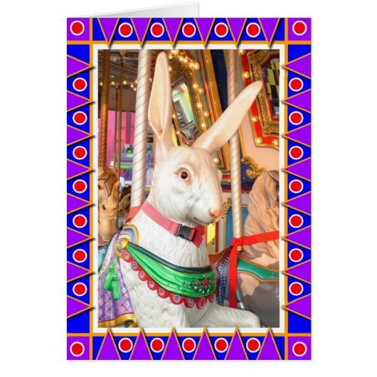 Carousel Rabbit Cards (Front)