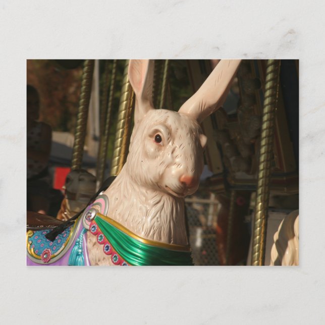 Carousel_Rabbit Postcard (Front)