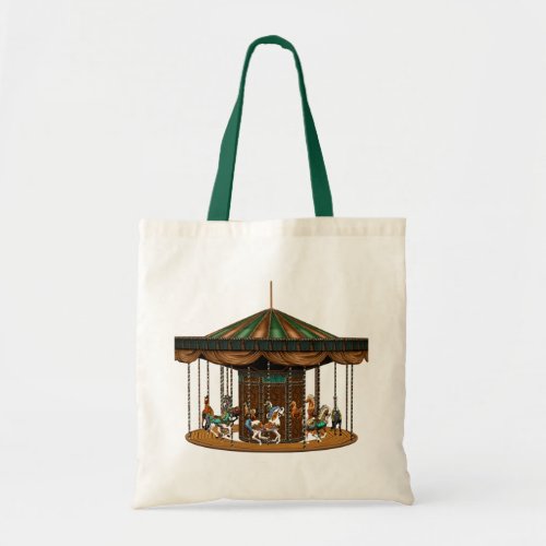 Carousel Ride Tote Bag