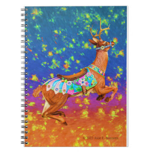 Carousel Stag Notebook
