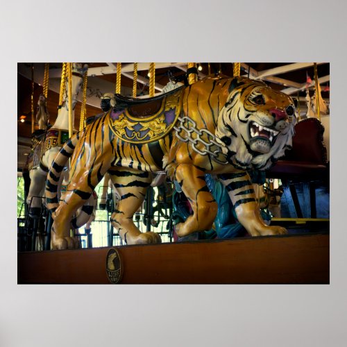 CAROUSEL TIGER POSTER