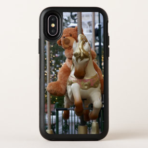 Carousel with Teddy Bear OtterBox Symmetry iPhone X Case
