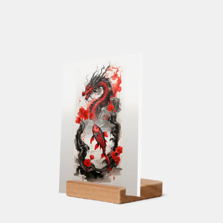 Carp becomes a dragon holder