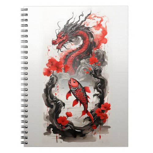 Carp becomes a dragon notebook