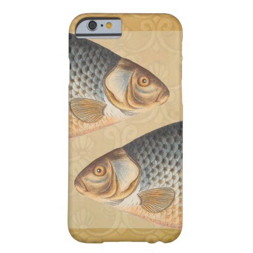 Carp fish fishing painting freshwater barely there iPhone 6 case
