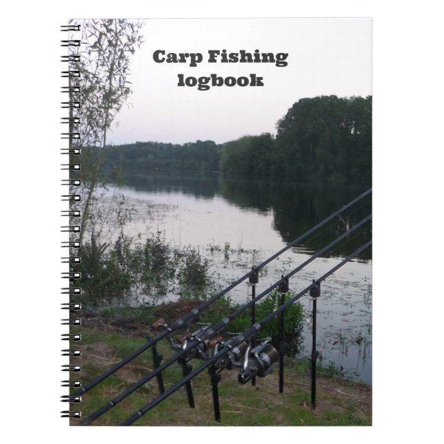 Carp Fishing Catch & Conditions notebook (Front)