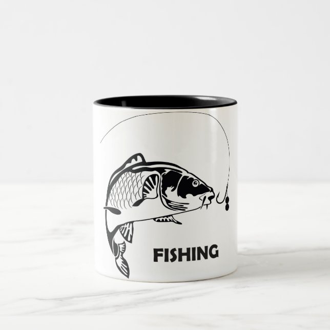 Carp fishing mug (Center)
