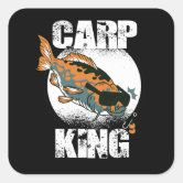 Carp Fishing Angler Fisherman Sticker