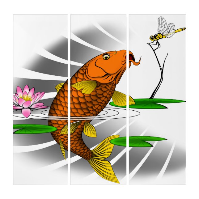 Carp Triptych (Front)