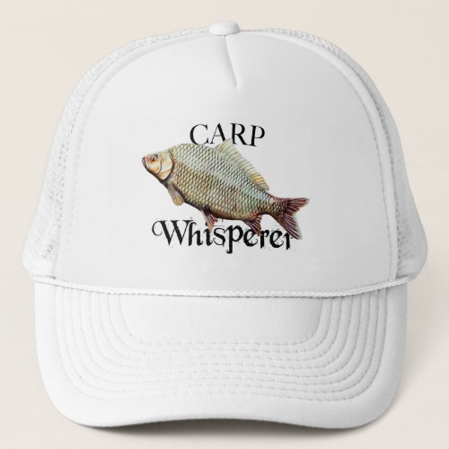 Carp Whisperer Trucker Hat