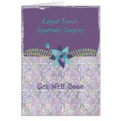 Carpal Tunnel Syndrome Surgery Card (Front)