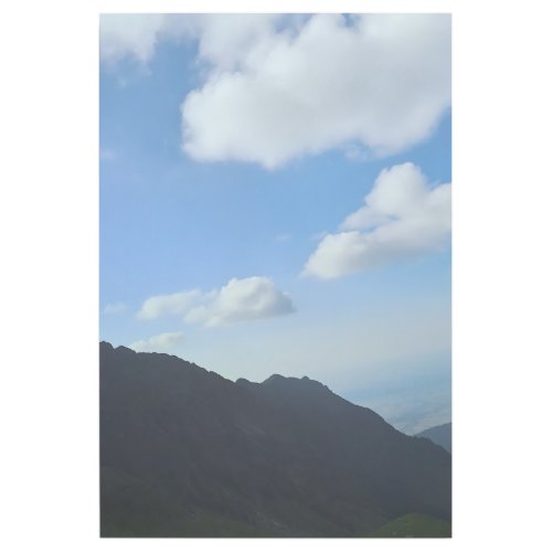 Carpathian Blue Sky Peaks – Romania Mountain Art
