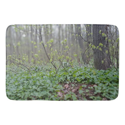 Carpathian Forest Floor Romania Nature Photograpy Bath Mat