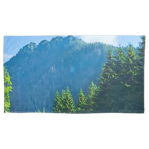 Carpathian Forest Road – Romania Mountain Print Pillow Case