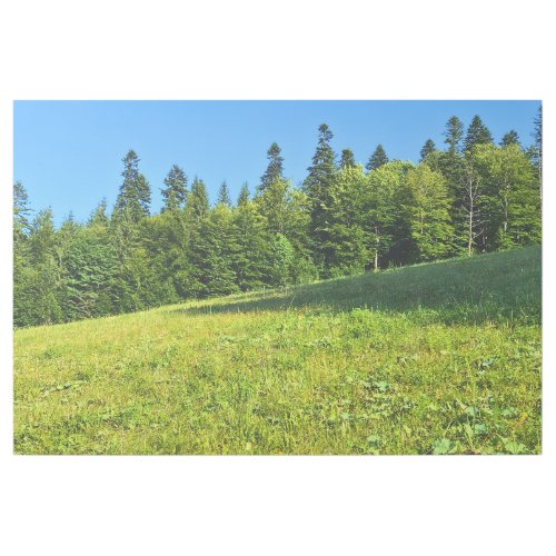 Carpathian Green Meadow – Romania Mountain Print