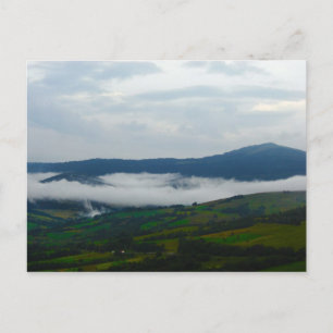 Carpathian Mountains in the Morning Postcard