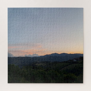 Carpathian Sunset – Romania Mountain Photography Jigsaw Puzzle
