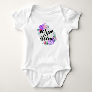 Carpe Diem 01 Baby Bodysuit