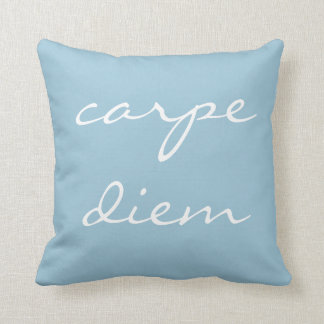 "carpe diem" Accent Throw Pillow