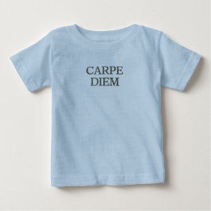Carpe Diem baby blue T-shirt