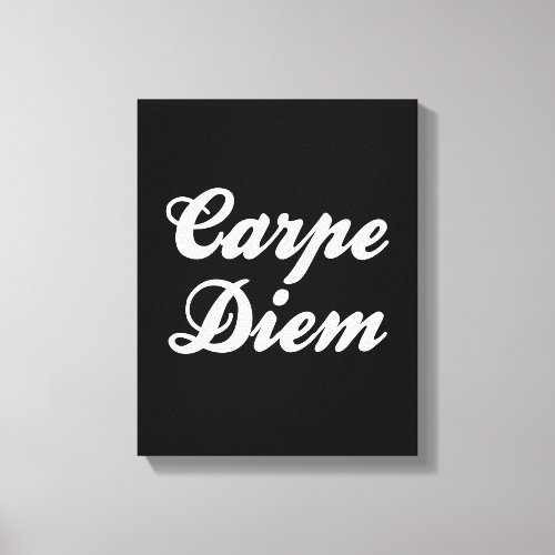 Carpe Diem Canvas Print