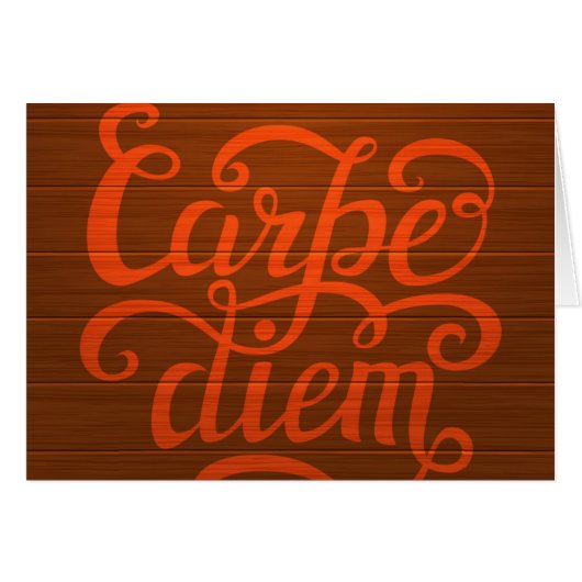 Carpe Diem' Cards (Front Horizontal)