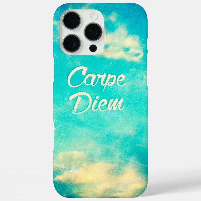 Carpe Diem Case-Mate iPhone Case (Back)