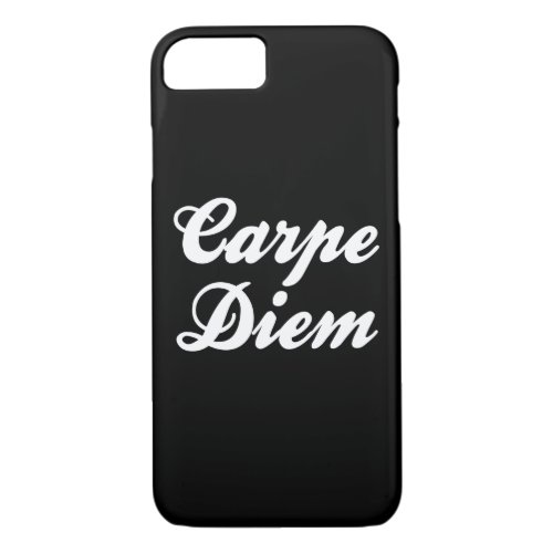 Carpe Diem iPhone 87 Case
