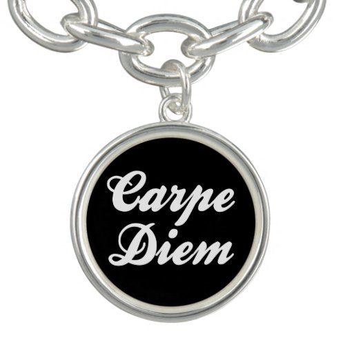 Carpe Diem Charm Bracelet